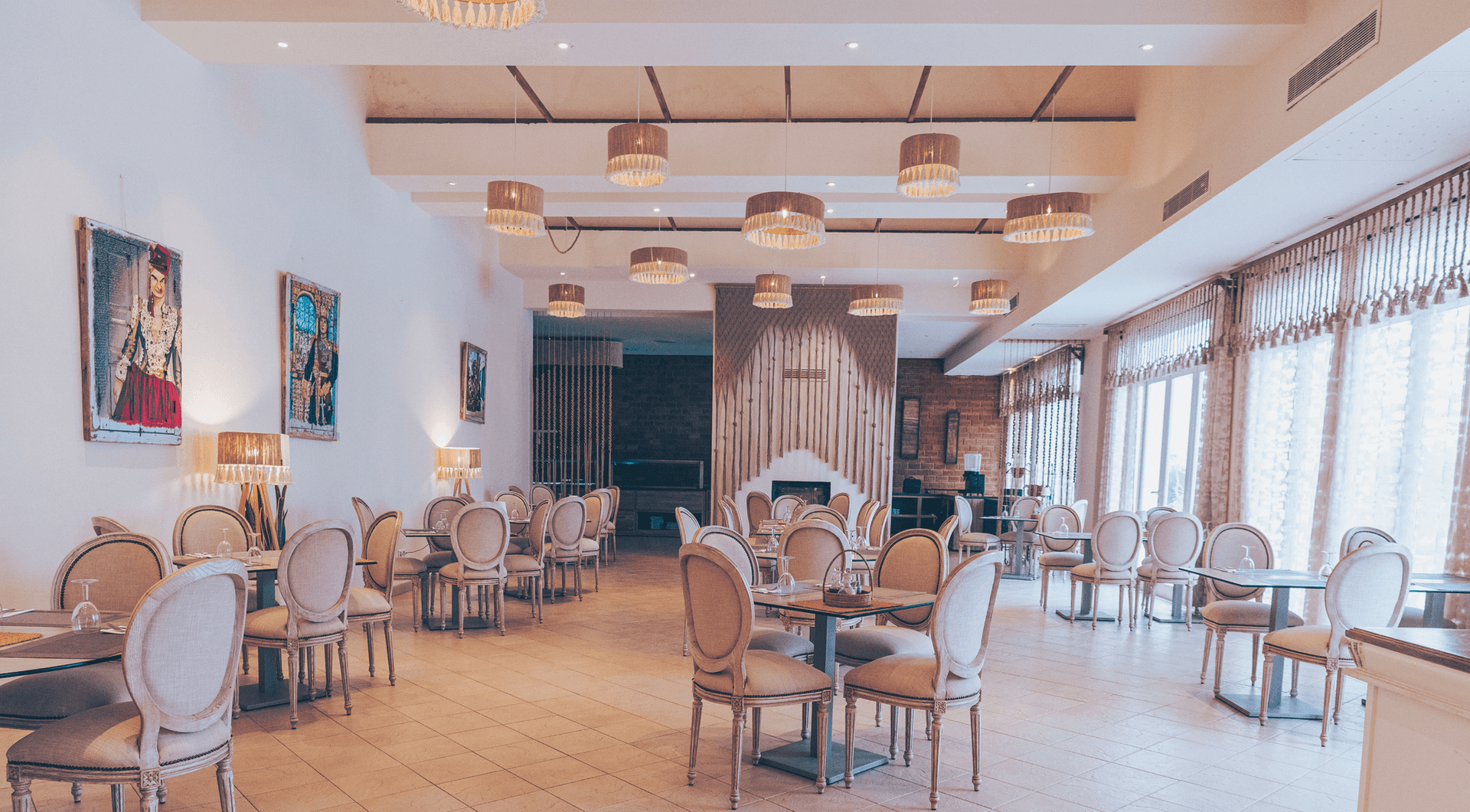 Intérieur du Restaurant Tazzert