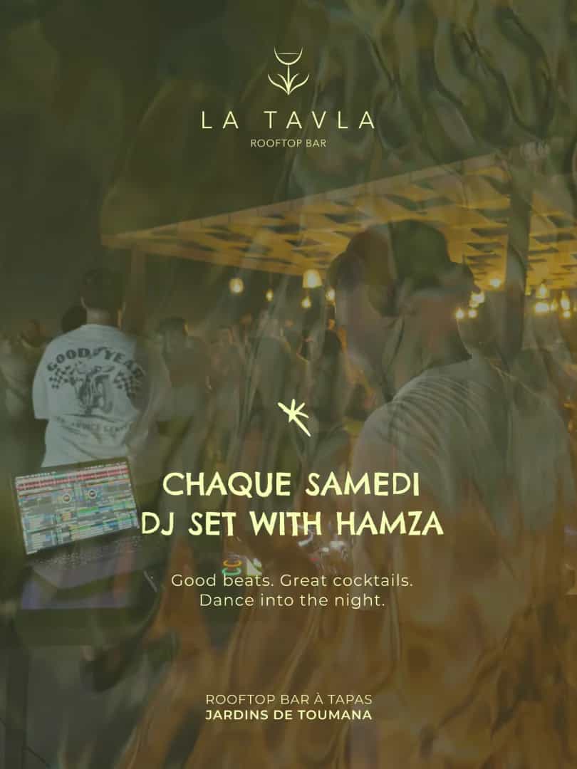 DJ Set in Djerba | Saturday Nights at La Tavla Rooftop