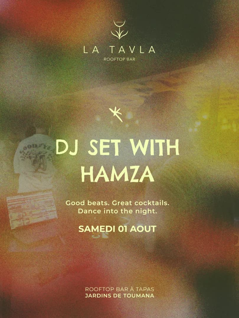 DJ Set with Hamza | Rooftop Party à Djerba